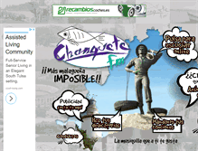 Tablet Screenshot of chanquetefm.com